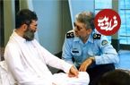 عکس؛ سفر در زمان؛ «امیر منصور ستاری» در حال بررسی سامانه پدافند نیروی هوایی؛ اوایل دهه 70