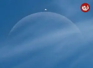 عکس روز ناسا از چهره زهره پشت ماه
