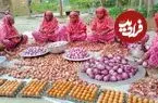 ببینید| غذای روستایی در بنگلادش؛ پخت خوراک با 300 تخم مرغ و 40 کیلو پیاز