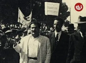 عکس| سفر زمان؛ استقبال از «اتحادیه کارگران شوروی» در ایستگاه بندر ترکمن؛ 80 سال قبل