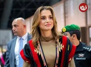 عکس| سفر در زمان؛ «ملکه رانیا و ملک عبدالله دوم، پادشاه اردن» در سفر کویت؛ سال 1378