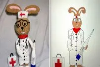 ( تصاویر) تبدیل نقاشی به عروسک بافتنی! 