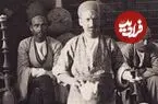 عکس| سفر زمان؛ تاجران ایرانی در حال استراحت در یک کاروانسرا در دوران قاجار