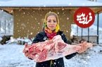 ببینید؛ غذای روستایی در ایران؛ پخت آبگوشت سنتی در هوای برفی روستا