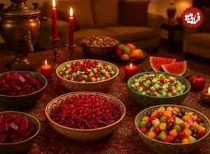 تصاویر؛ طرز تهیه ۵ سالاد شیک و مجلسی برای شب یلدا