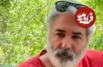 عکس| سفر به گذشته؛ «مهدی صبایی» در اتاق گریم سریال سوجان؛ سال 1402