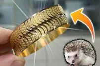 (ویدئو) روش تماشایی طلاسازها برای ساخت دستبندهای جذاب طلای زنانه