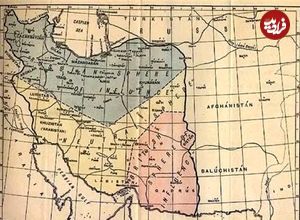عکس؛ سفر در زمان؛ کاریکاتور توهین آمیز روس‌ها بعد از قرارداد سن پترزبورگ