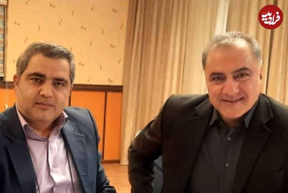 عکس| سفر به تاریخ؛ «دکتر توفیقی و دکتر مهرپرور» (بچه مهندس) 24 سال قبل در سالن تئاتر در کنار هم