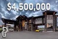 (ویدئو) فضای لوکس این عمارت 220 میلیارد تومانی را در کلگری کانادا ببینید