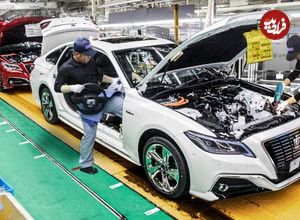 ببینید| خودروی تویوتا کراون لوکس و محبوب چگونه در ژاپن تولید می شود؟