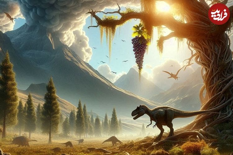 چرا انقراض «دایناسورها» باعث گسترش «انگور» شد؟!