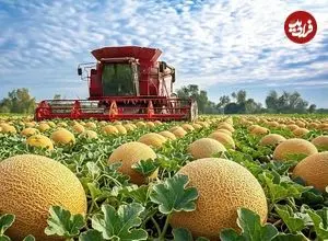 ببینید| چگونه میلیون ها طالبی در کشورهای توسعه یافته برداشت و فرآوری می شود؟