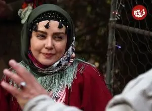 عکس| سفر در زمان؛ تیپ و چهره «ندا قاسمی، شیرین» سریال نون خ در 38 سالگی