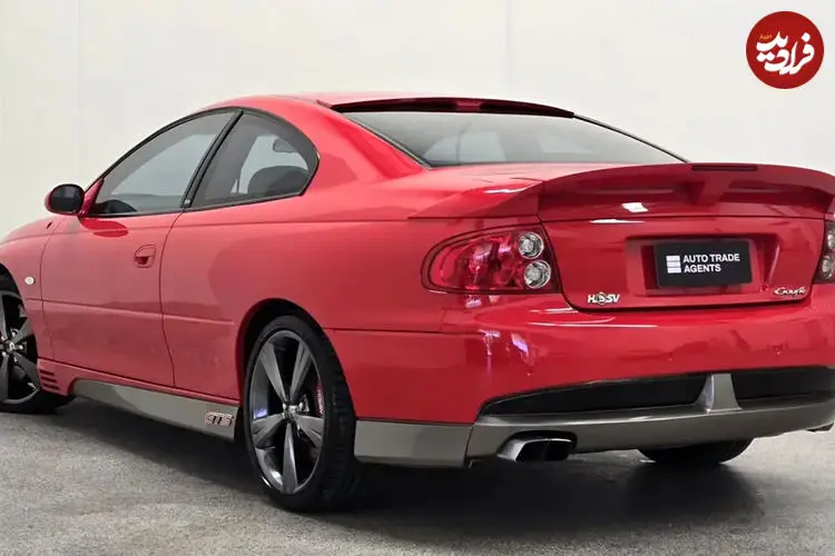 تصاویر| خودروی کمیاب HSV GTS کوپه مدل ۲۰۰۲ در بازار خودروهای کلکسیونی 