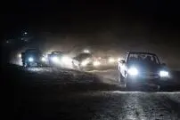 ببینید؛ لحظه تعقیب و گریز نفس‌گیر پلیس هرمزگان با خودروهای شوتی حامل قاچاق سوخت