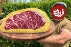 ببینید؛ غذای روستایی در آذربایجان؛ تهیه استیک گوشت گاو واگیو در کنار دره