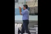 (ویدئو) تشویق بی‌امان پدر یک دختر ورزشکار پربازدید شد 
