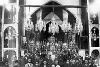 عکس| سفر در زمان؛ نمایی از مراسم روضه ماه محرم در دوران قاجار