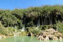مورد عجیب آبشار فدامی؛ 4 نوع آب در یک جا