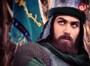 عکس| سفر زمان؛ بازیگر نقش «حضرت عباس» در اتاق گریم سریال مختارنامه؛ سال 85