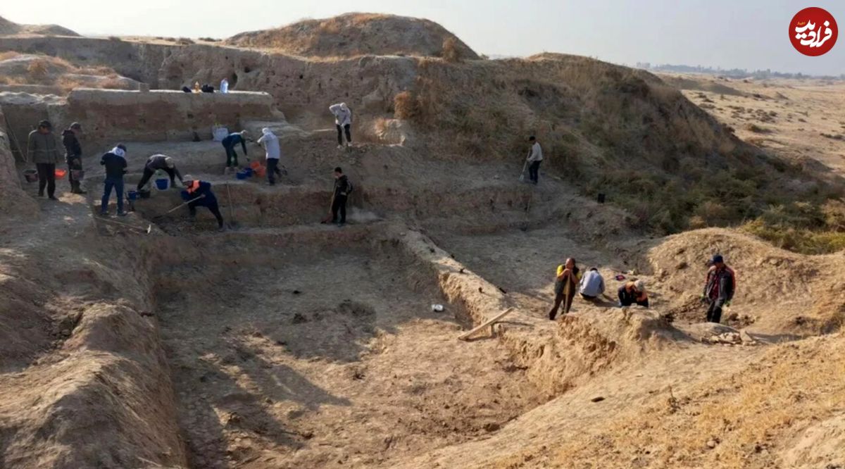 کشف «زره» دفن شدۀ یک جنگجو در ویرانه‌های معبد باستانی