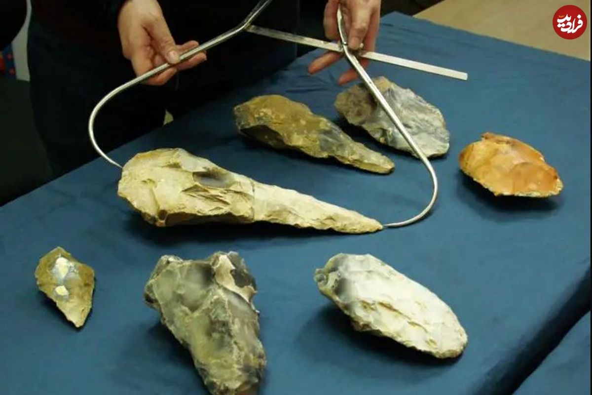 (تصاویر) کشف تبرهای غول‌آسای 300 هزارساله