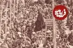 عکس| سفر زمان؛ جمعیت انبوه تهرانی‌ها در یک مراسم مذهبی در دوران قاجار