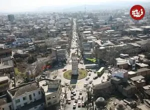 عکس| سفر زمان؛ منظرۀ متفاوت «ساری» در دوران ناصرالدین شاه