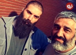 عکس| سفر در زمان؛ تصویری زیرخاکی از «پژمان جمشیدی» در کنار «علی انصاریان»