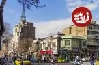 عکس| سفر زمان؛ عبور درشکه‌ها از خیابان جمهوری؛ سال 1312