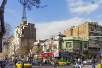 عکس| سفر زمان؛ عبور درشکه‌ها از خیابان جمهوری؛ سال 1312