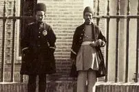 عکس| سفر به ایران قدیم؛ ساختمان ادارۀ تلگراف در شهر تهران در دوران قاجار