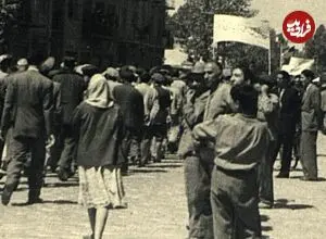 عکس| سفر زمان؛ «راهپیمیایی کارگران تهرانی» در روز جهانی کارگر؛ 80 سال قبل