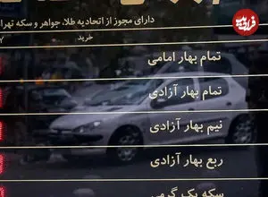 قیمت طلا و سکه امروز سه‌شنبه ۱۵ اردیبهشت ۱۴۰۵