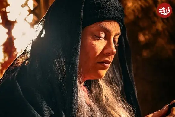 عکس| سفر در زمان؛ «ام جمیله» سریال بیگانگان در پشت صحنه یک سریال دیگر؛ سال 1399