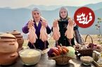 ببینید؛ غذای روستایی در ایران؛ پخت یک غذای محلی با اردک در دیگ سفالی