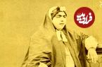 عکس؛ سفر در تاریخ؛ «عصمت الدوله، دختر ناصرالدین شاه» در کنار غلام آفریقایی اش