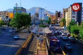 عکس| سفر به تهران قدیم؛ نمایی از «انتهای خیابان ولیعصر» در دهه 1310 شمسی
