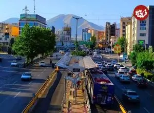 عکس| سفر به تهران قدیم؛ نمایی از «انتهای خیابان ولیعصر» در دهه 1310 شمسی