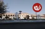 عکس| سفر به ایران قدیم؛ نمایی از «میدان توپخانه تهران» در دوره قاجار
