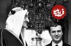 عکس؛ سفر در زمان؛ دیدار «ملک فیصل پادشاه عربستان و ملک حسین پادشاه اردن»؛ سال 46