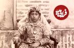 عکس؛ سفر به تاریخ؛ چهرۀ «خانم افخم، نوۀ امام جمعۀ تهران» در دوران ناصرالدین شاه