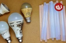 (ویدئو) لامپ های LED قدیمی را دور نیندازید، به این شکل از آن ها استفاده کنید