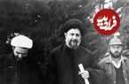 عکس؛ سفر در زمان؛ «امام موسی صدر در کنار روحانیان مسیحی در لبنان»؛ دهه 40