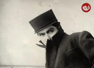 عکس| سفر زمان؛ عکس آتلیه‌ای جوان ایرانی با یک ژست سینمایی؛ 90 سال قبل