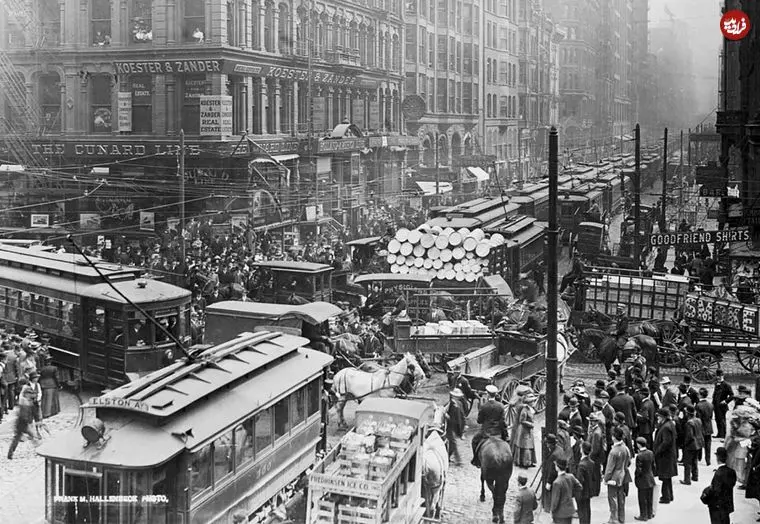 «ترافیک» 100 سال قبل چه شکلی بود؟