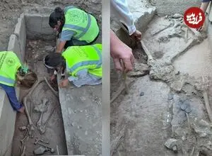 کشف قبر ۲۴۰۰ ساله یک کُشتی‌گیر