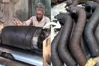 ببینید؛ نحوه تولید انبوه شلنگ رادیاتور در کارگاهی در پاکستان