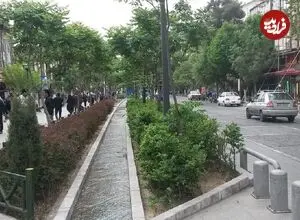 عکس| سفر زمان؛ نمایی از «شمس العماره و خیابان ناصر خسرو» تهران در سال 1318